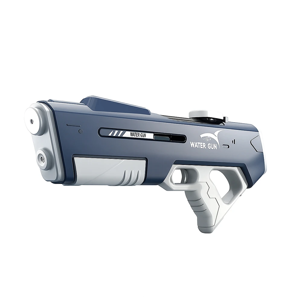 Electric rechargeable water gun with pressure, blue 2