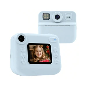 Eyesun instant kids camera with 7 printing paper rolls 030d, blue Thumbnail 2