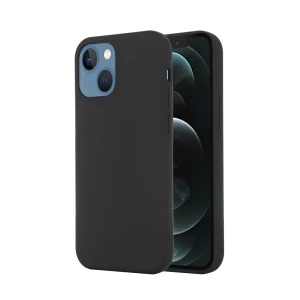 Woo case liquid silicone для iphone 13, черный
