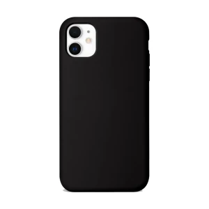 Woo case liquid silicone iphone 11, black Thumbnail 2