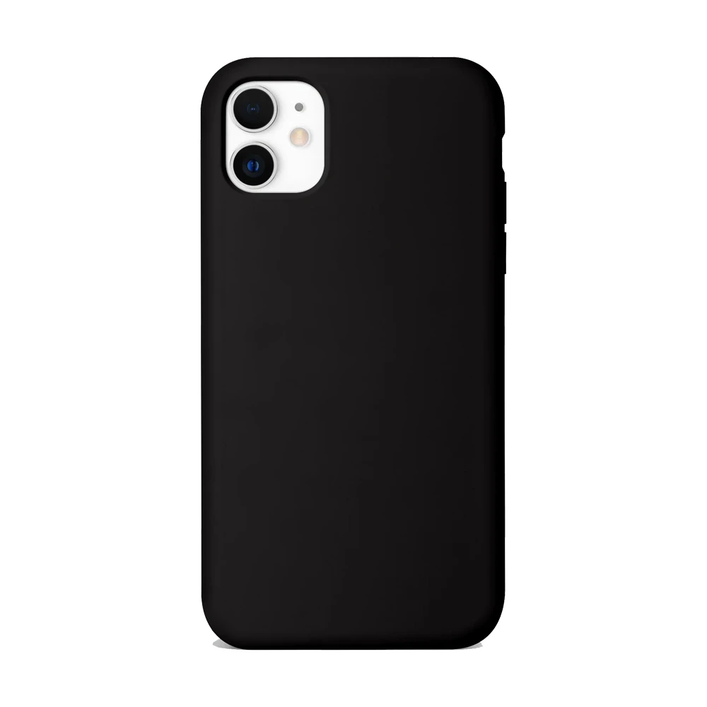 Woo case liquid silicone iphone 11, black 2