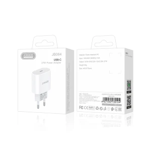 Jokade wall charger 1*type-c 30w max jb064, white Thumbnail 3