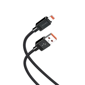 Кабель jokade usb-a to lightning 5a 1м ja050, черный