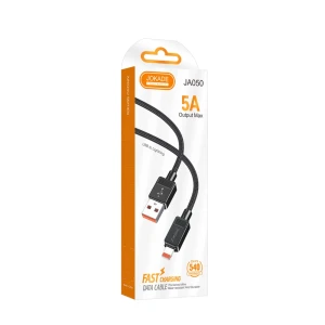 Jokade cable usb-a to lightning 5a 1m ja050, black Thumbnail 2