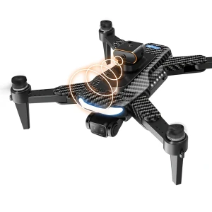 Plastic drone toys rc p17 pro, black Thumbnail 3