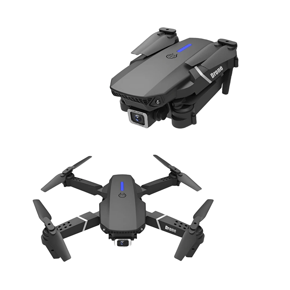 Plastic drone toys rc e88 pro, black 2