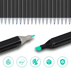 Set of markers 48 colors sketchmarker for drawing and sketching, double-sided Thumbnail 3