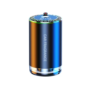 Ultrasonic Car Aroma Diffuser, Battery 500mAh/1,85WH, Bottle 50ml,Sound Activated Light, Black