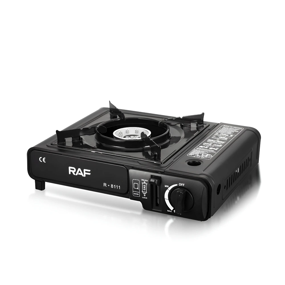 Raf portable gas stove r.8111, black 2