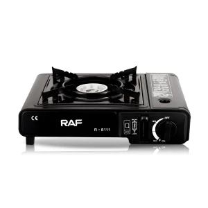 Raf Portable Gas Stove R.8111, Black