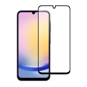 Woo закаленное стекло 5d для samsung a17, черное