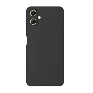 Woo case liquid silicone для samsung a07, черный