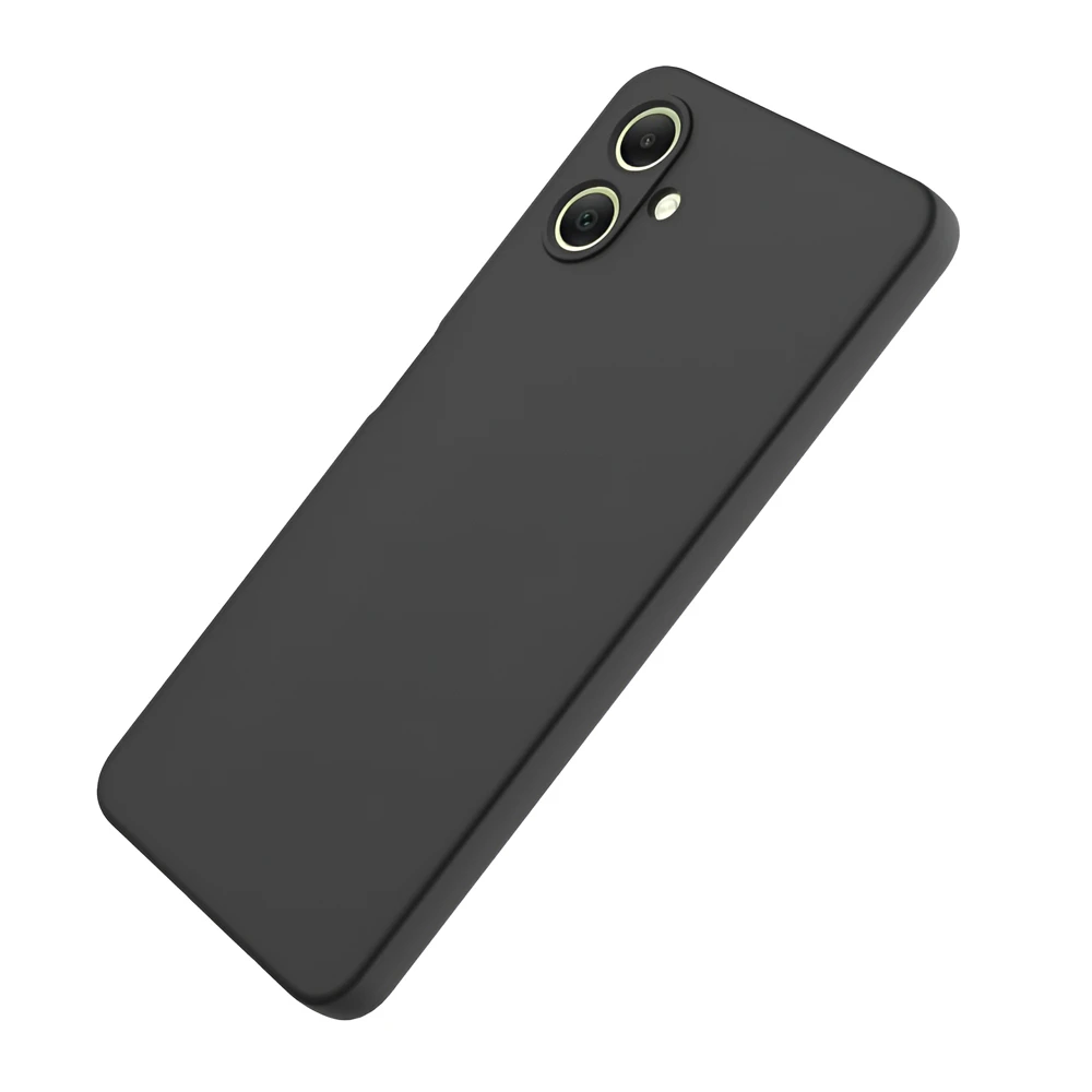 Woo case liquid silicone samsung a07, black 3
