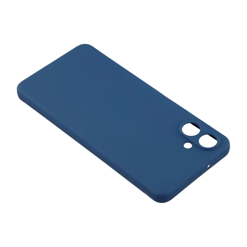 Woo case liquid silicone samsung a07, blue 3