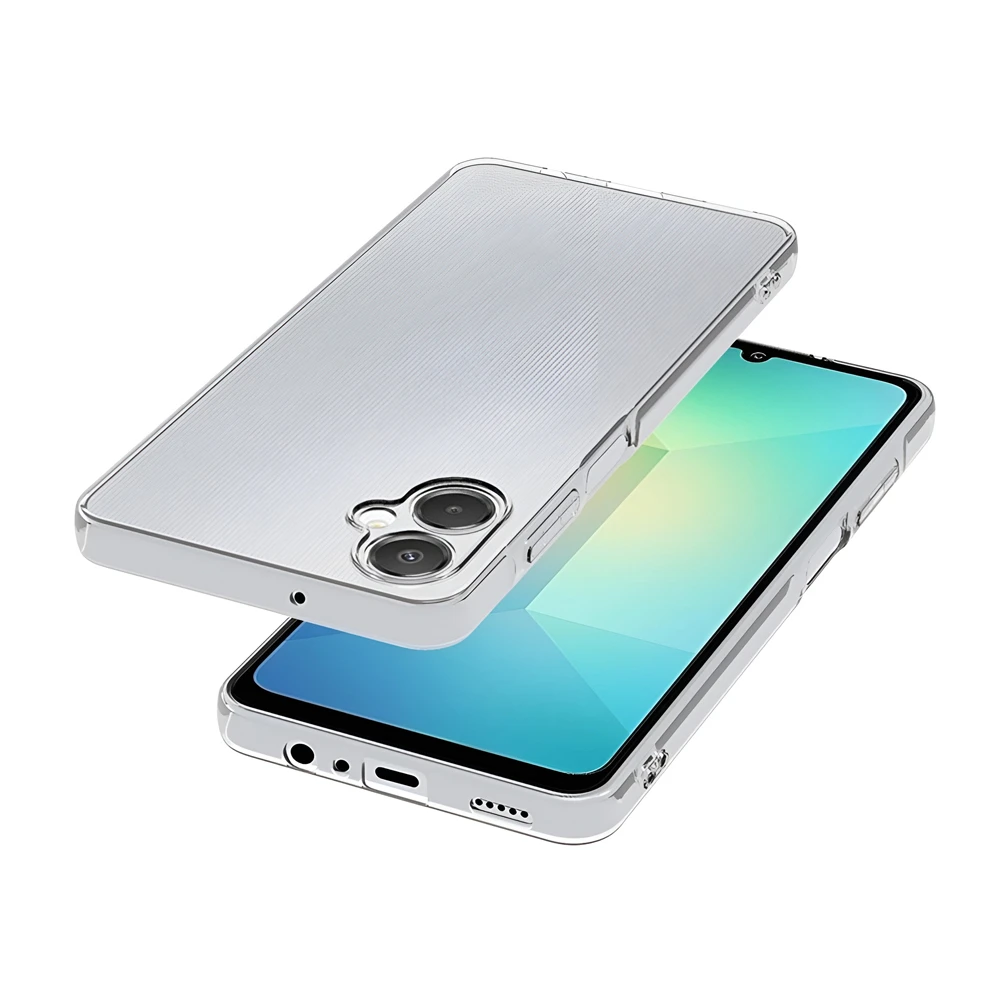 Woo case soft tpu samsung a07, clear 2