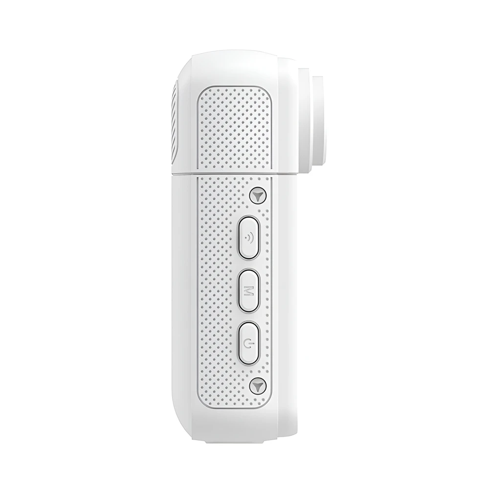 Mini action camera s70 lens 2.7k, 180 rotation, white 4