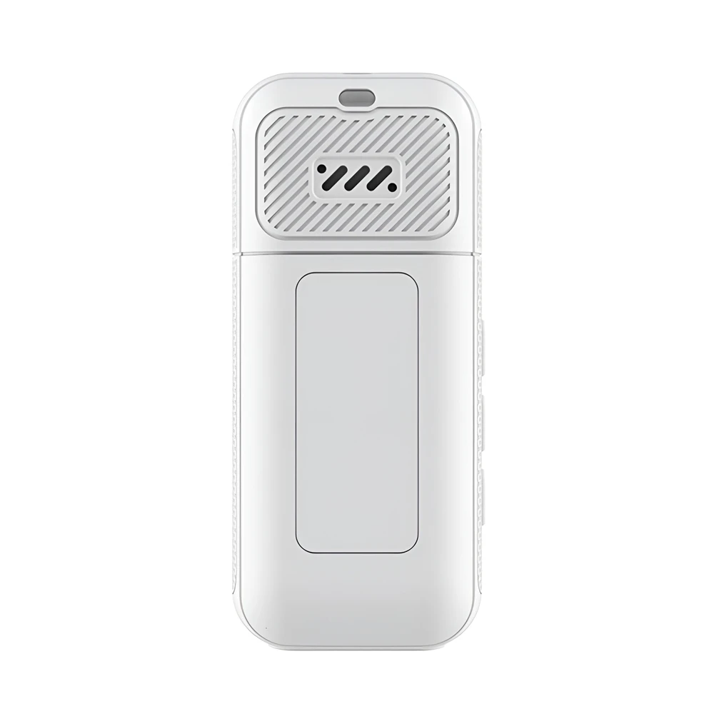 Mini action camera s70 lens 2.7k, 180 rotation, white 2