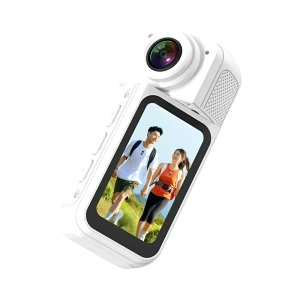Mini action camera s70 lens 2.7k, 180 rotation, white Thumbnail 3