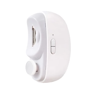 Electric Nail Clipper, Nail File and Manicure, CH705, White