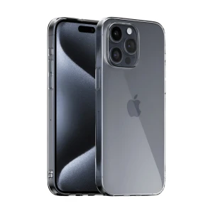 Woo case tpu soft для iphone 15 pro max, прозрачный