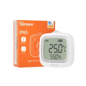 Sonoff zigbee lcd умный датчик температуры и влажности ip65 (snzb-02wd) Thumbnail 3