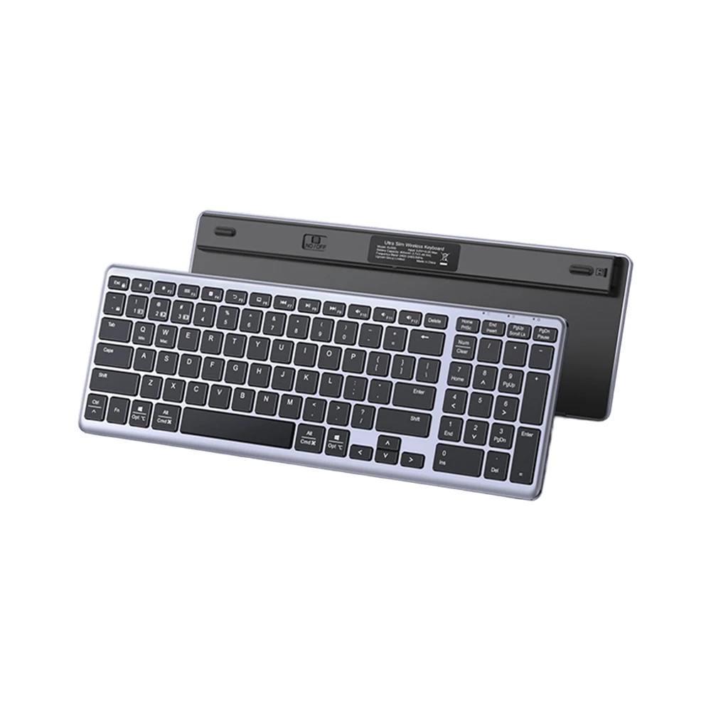 Ugreen беспроводная клавиатура ultra slim ku005, черная 3