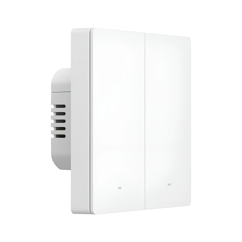 Sonoff zigbee smart wall switch switchman m5 2-gang (neutral optional), white 3