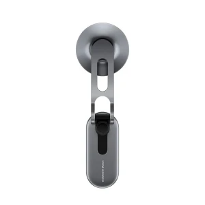Baseus car mount magnetic phone holder t-space series folding metal, frost silver Thumbnail 2