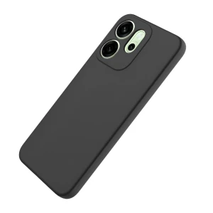 Woo case liquid silicone для oppo reno 14f/fs, черный Thumbnail 3