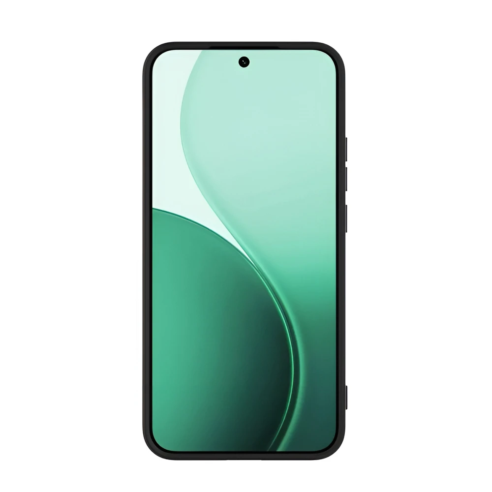Woo case liquid silicone для oppo reno 14f/fs, черный 2