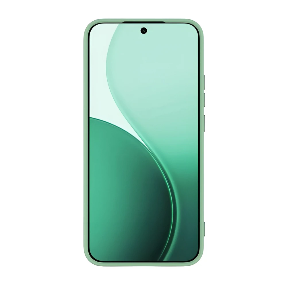 Woo case liquid silicone для oppo reno 14, зеленый 2