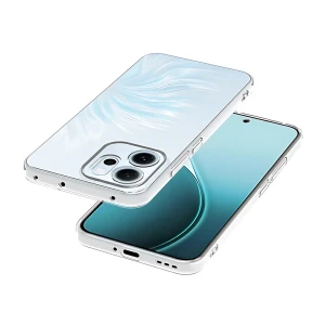 Чехол woo case tpu soft для oppo reno 14f/fs, прозрачный Thumbnail 3