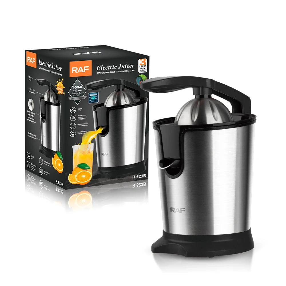 Соковыжималка raf electric r.623b, 180w 4