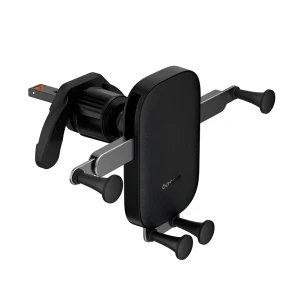 Baseus car holder ultra control mega series folding screen mount, black Thumbnail 2