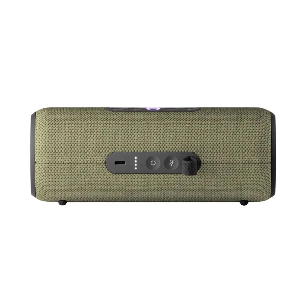 Портативная bluetooth колонка yandex station street yndx-00030grn, зеленая 2
