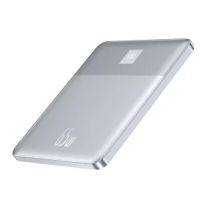 Baseus power bank blade 2 12000mah, 65w, silver Thumbnail 2