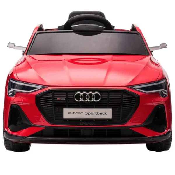 Masinuta electrica audi e-tron sportback, 12v7ah, motor 390 x 4, roti eva, scaun din piele 4