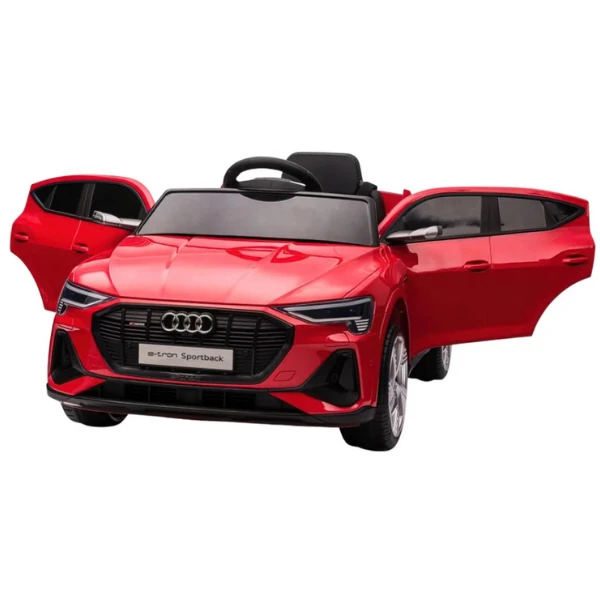 Masinuta electrica audi e-tron sportback, 12v7ah, motor 390 x 4, roti eva, scaun din piele 5