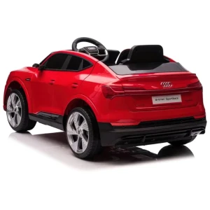 Masinuta electrica audi e-tron sportback, 12v7ah, motor 390 x 4, roti eva, scaun din piele Thumbnail 6