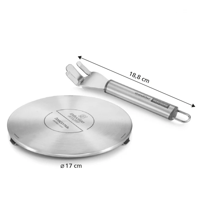 428772 adaptor pllita inductie 17cm, grand chef 2