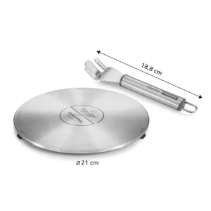 428774 Adaptor pllita inductie 21cm, Grand chef
