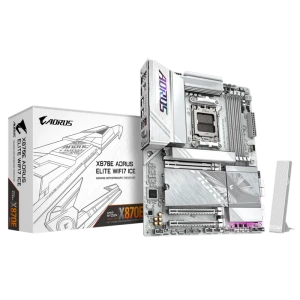 Placă de bază Gigabyte X870E A ELITE WF7 ICE, AM5, AMD X870E, ATX