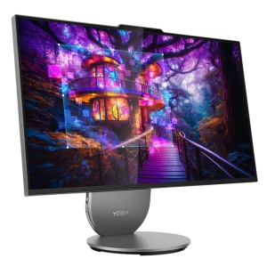 Computer All-in-One Lenovo Yoga 27IAH10, 27", Intel Core Ultra 9 285H, 32GB/1024GB, Windows 11 Pro, Luna Grey