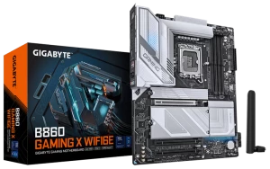Placă de bază Gigabyte B860 GAMING X WIFI6E, LGA1851, Intel B860, ATX