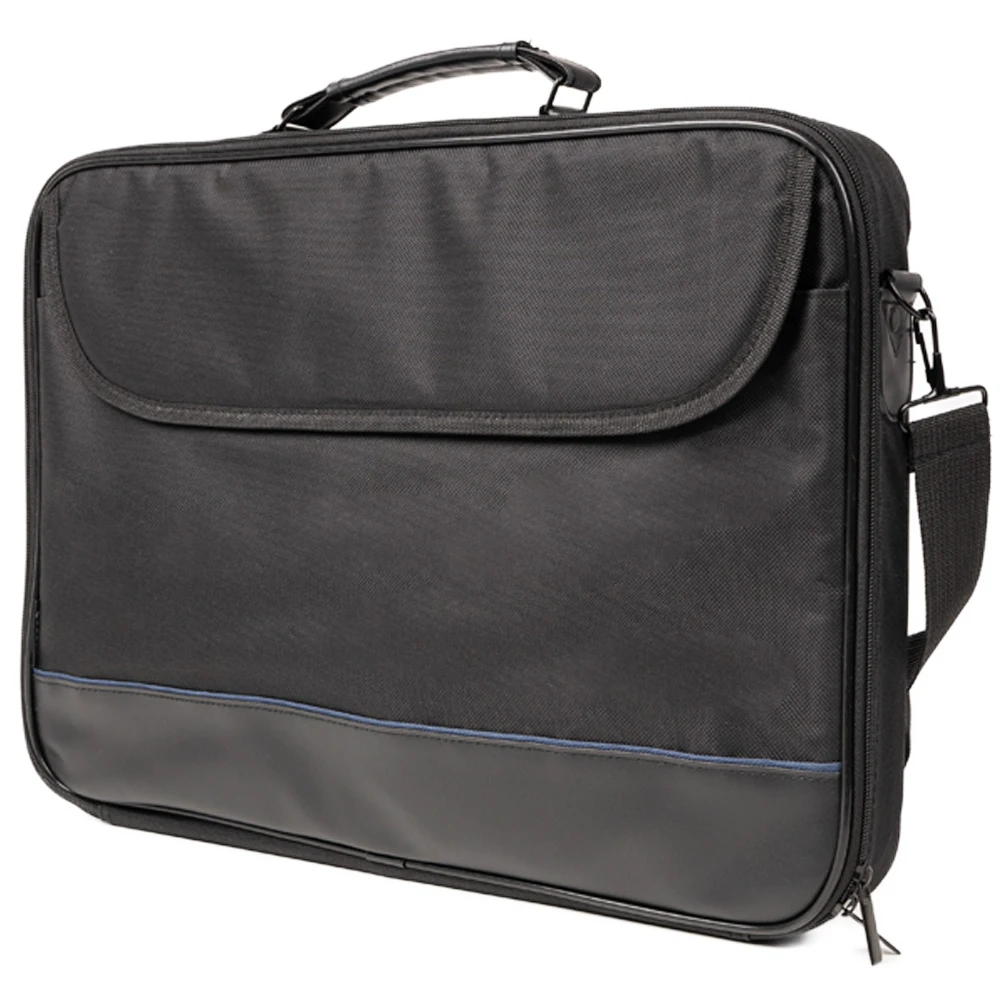 Geanta laptop 17,3" spacer hans spsb-hans-bk, waterproof,  nylon, negru 2