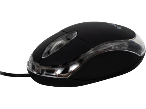 Mouse spacer optic led albastru black usb spmo-080 2