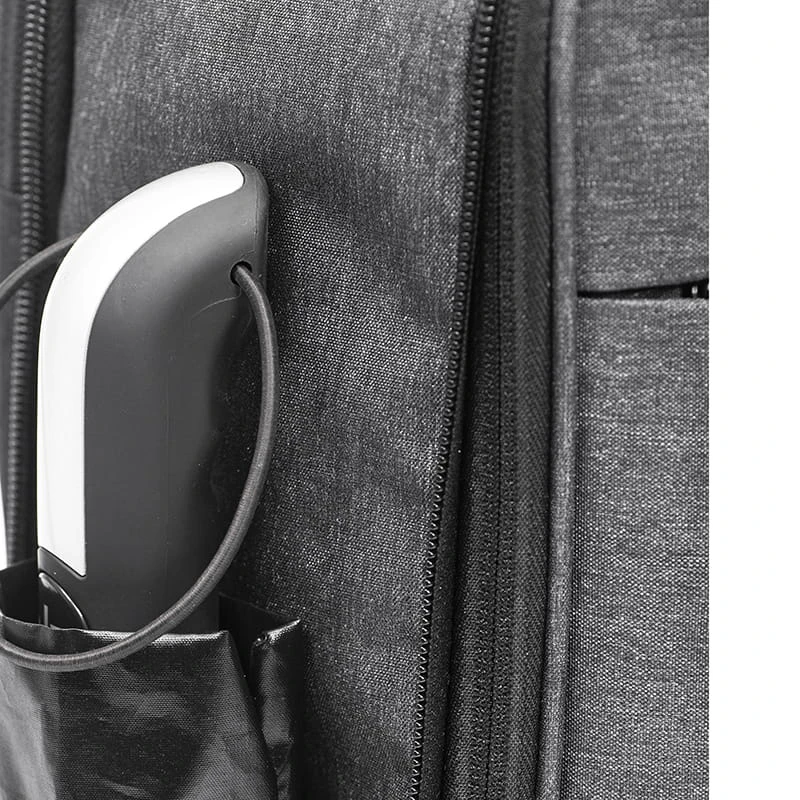 Rucsac pentru laptop, slim, tourpeak, 41x16x31cm, negru/gri 5