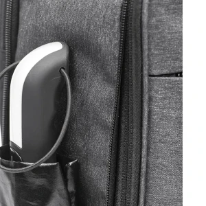Rucsac pentru laptop, slim, tourpeak, 41x16x31cm, negru/gri Thumbnail 5