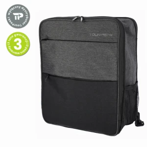 Rucsac pentru laptop, slim, tourpeak, 41x16x31cm, negru/gri
