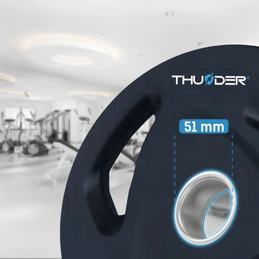 Диск thunder olympic-plate 1,25kg (диаметр отверстия: 50 мм) 2